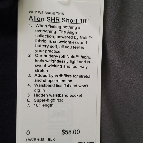 Align shr short 10".... - Picture 2 of 6